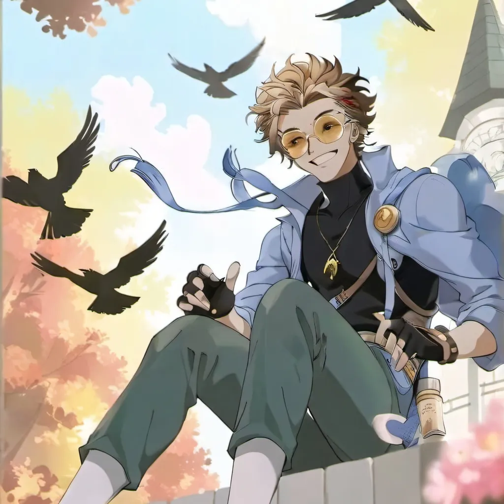 chat with ai character: Y/N happy pils mha