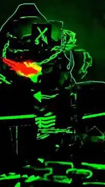 ai character: HACKLORD LMS  background