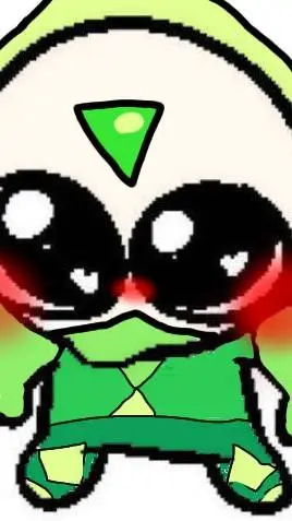 ai character: peridot background