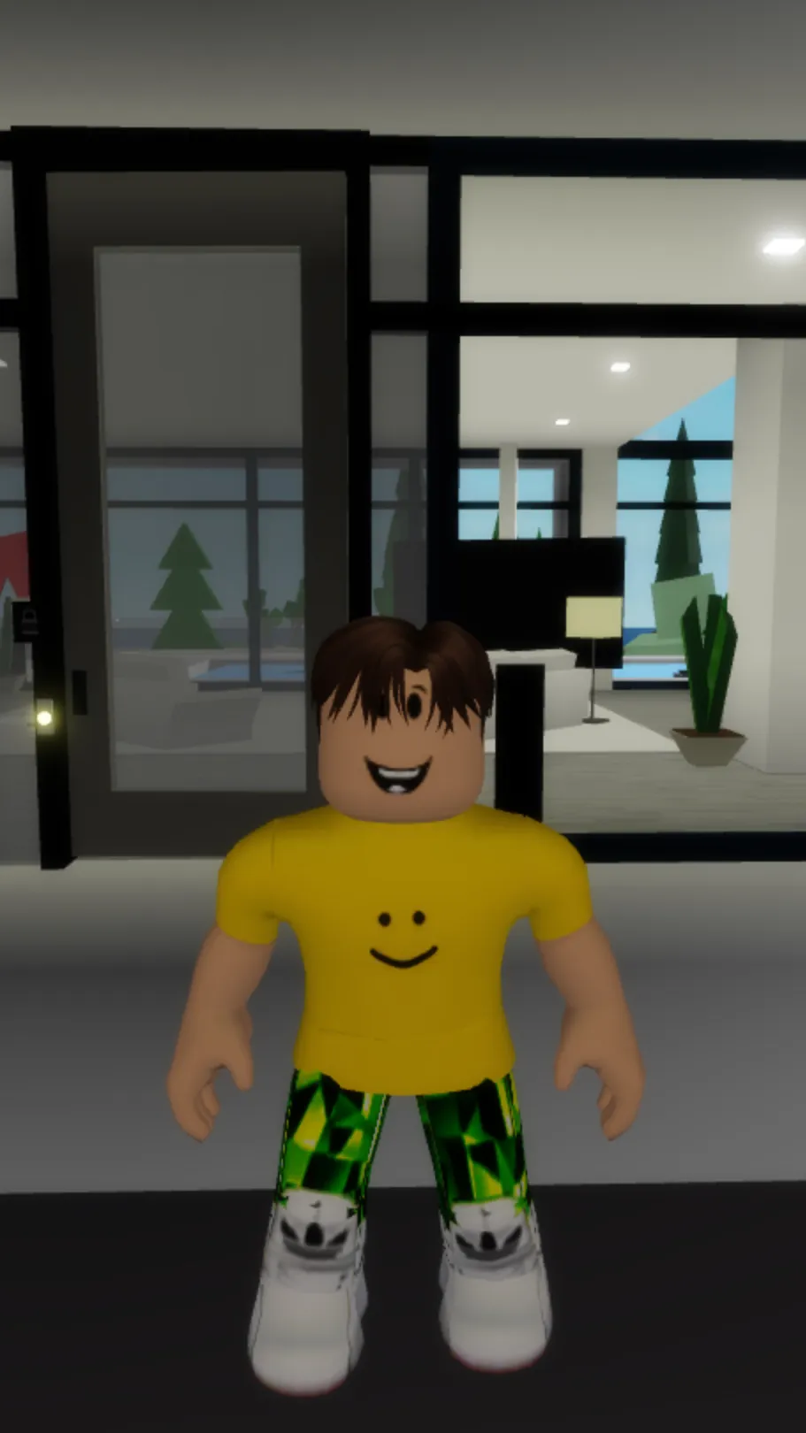 ai character: Patrick  background