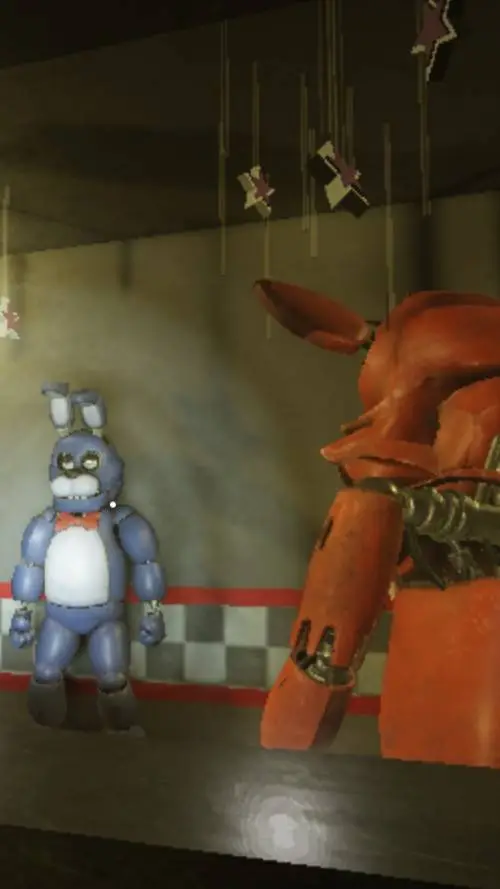 ai character: Foxy From FnafDoom background