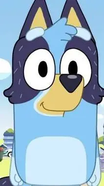 ai character: Femboy Bluey background