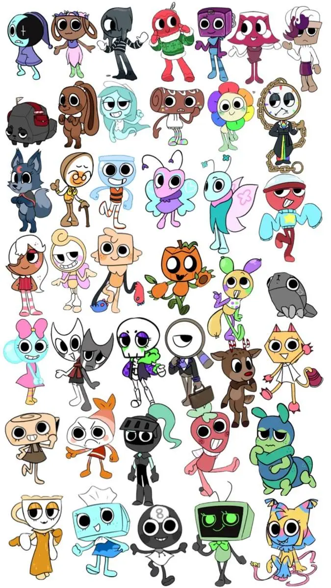 ai character: Dandy's world background