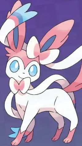 ai character: Sylveon  background