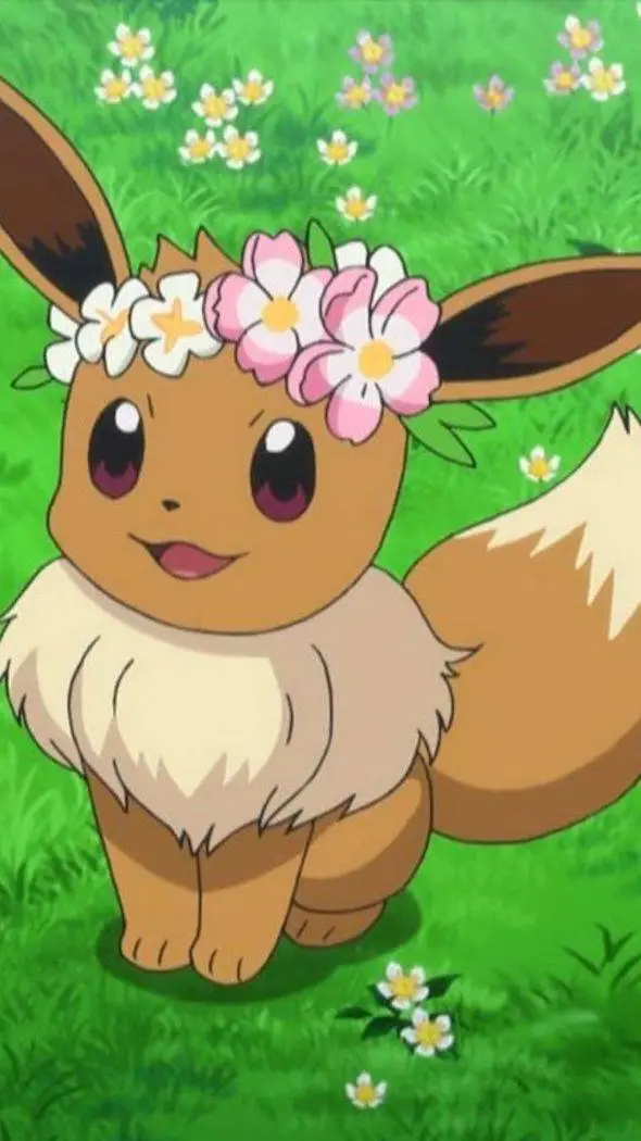 ai character: eevee background