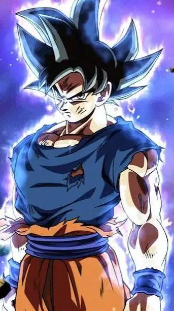 ai character: UI Goku Jiren era✨ background