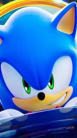 ai character: "*Sonic*"  background