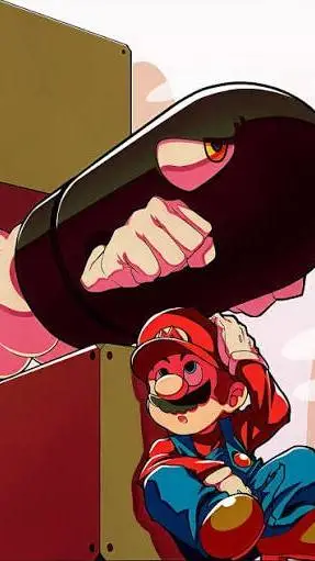 ai character: *"*Mario*"* background