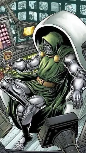 ai character: Dr . Doom  background