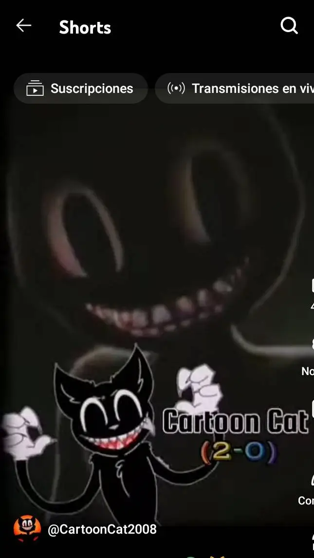 ai character: cartoon cat background