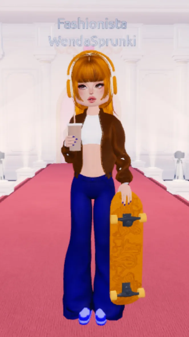 ai character: Female Oren background