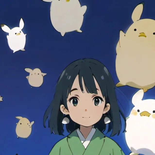 chat with ai character: cute anime girl