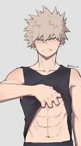 ai character: bakugo  background