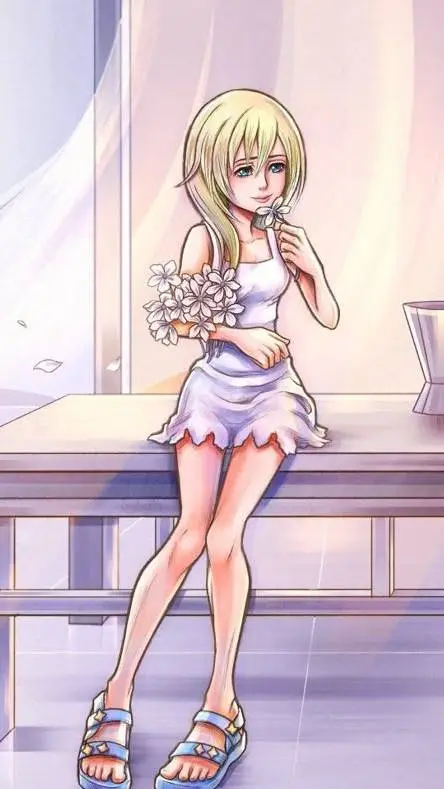 ai character: Naminé background