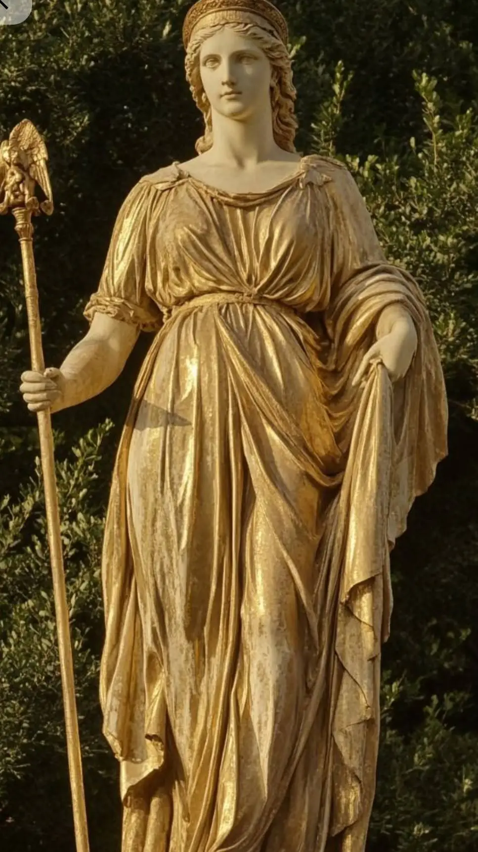 ai character: Queen Hera background