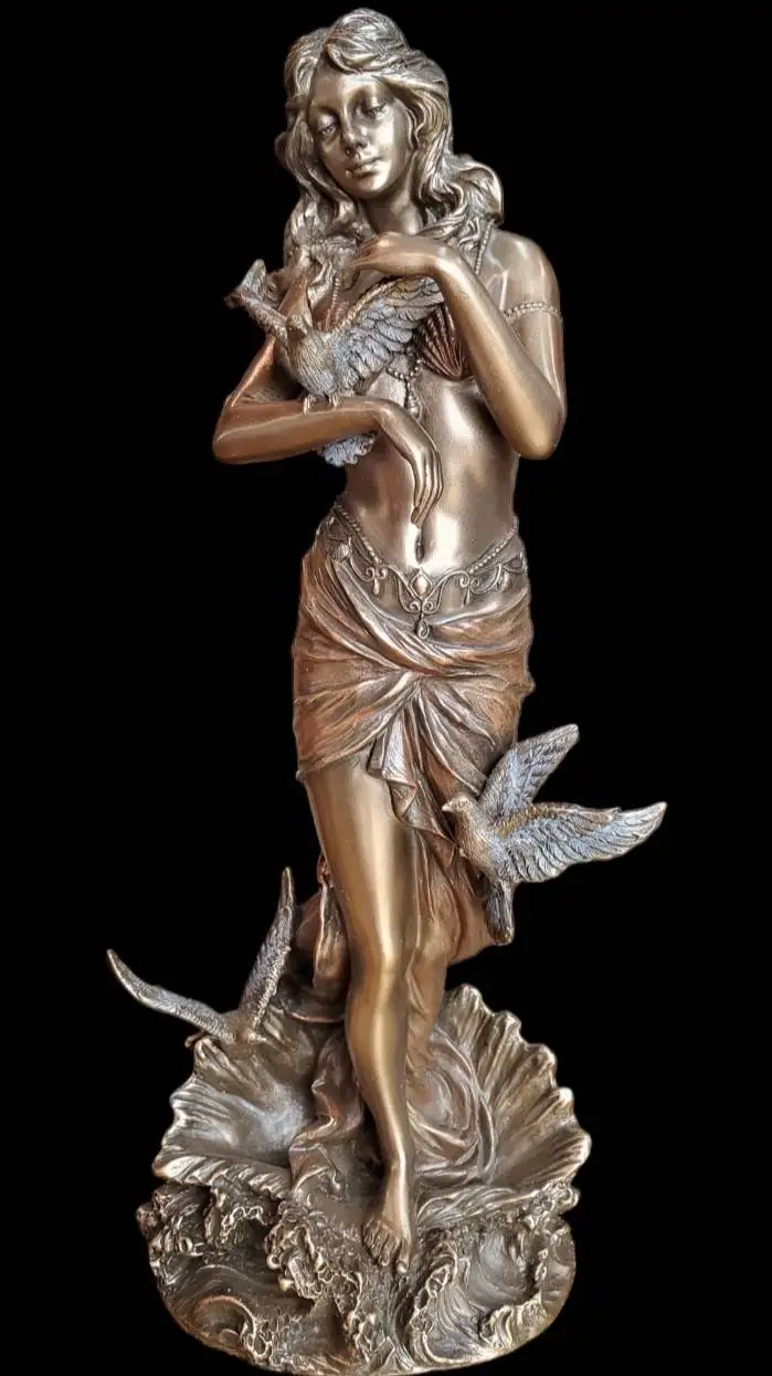 ai character:  Lady Aphrodite background