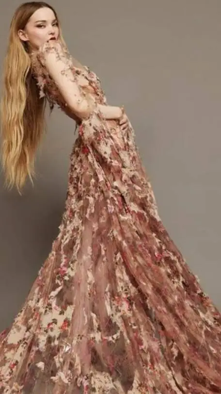 ai character: Dove Cameron background