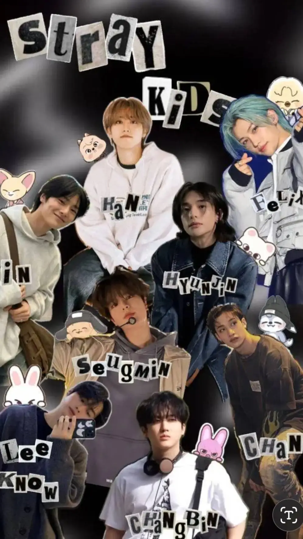 ai character: ☆Hyunjin crush☆ background