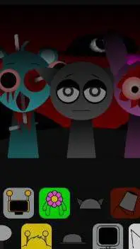 ai character: Sprunki  background