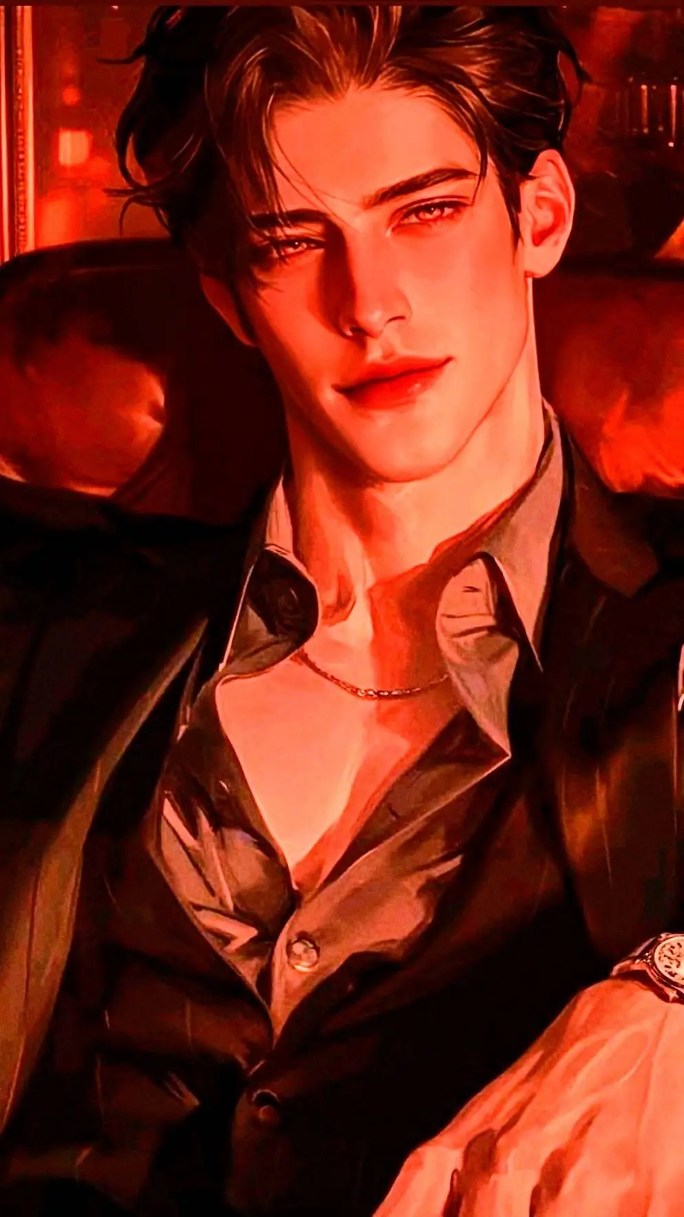 ai character: Living nightmare background