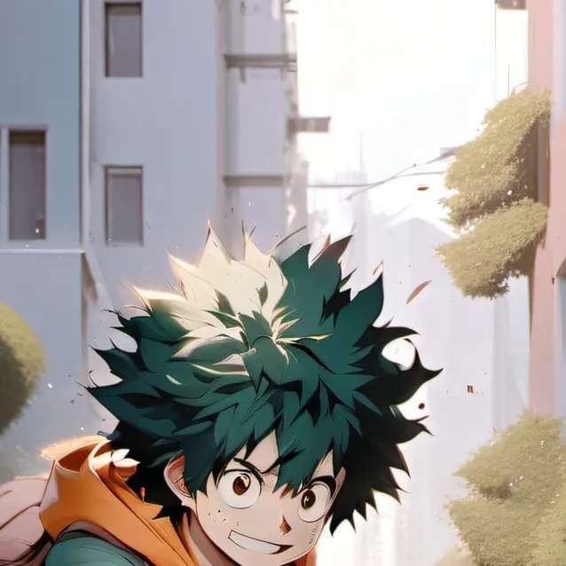 chat with ai character: Deku