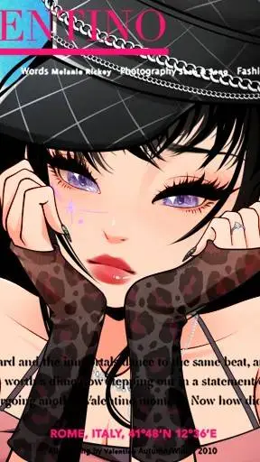 ai character: k-pop demon hunter background