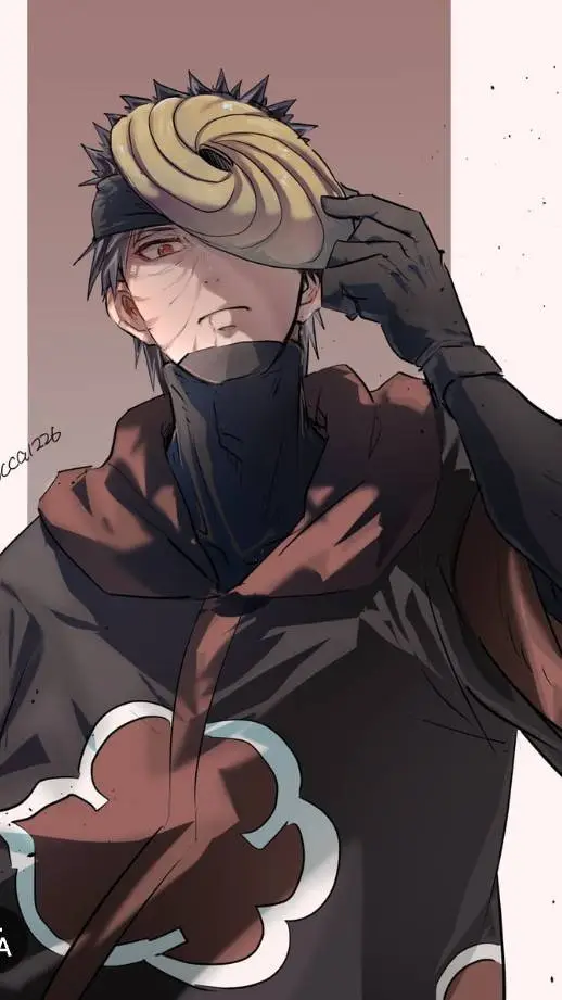 ai character: Obito Uchiha 💃🏻 background