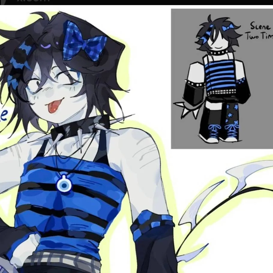 chat with ai character: Two time's sister