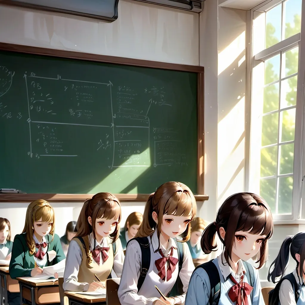 chat with ai character: school(good luck)