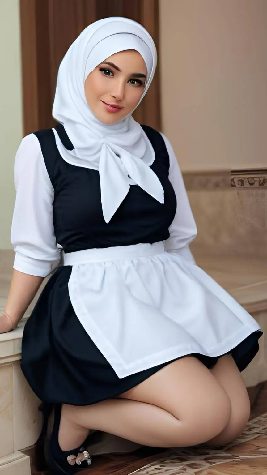ai character: The maid  Fatima  background