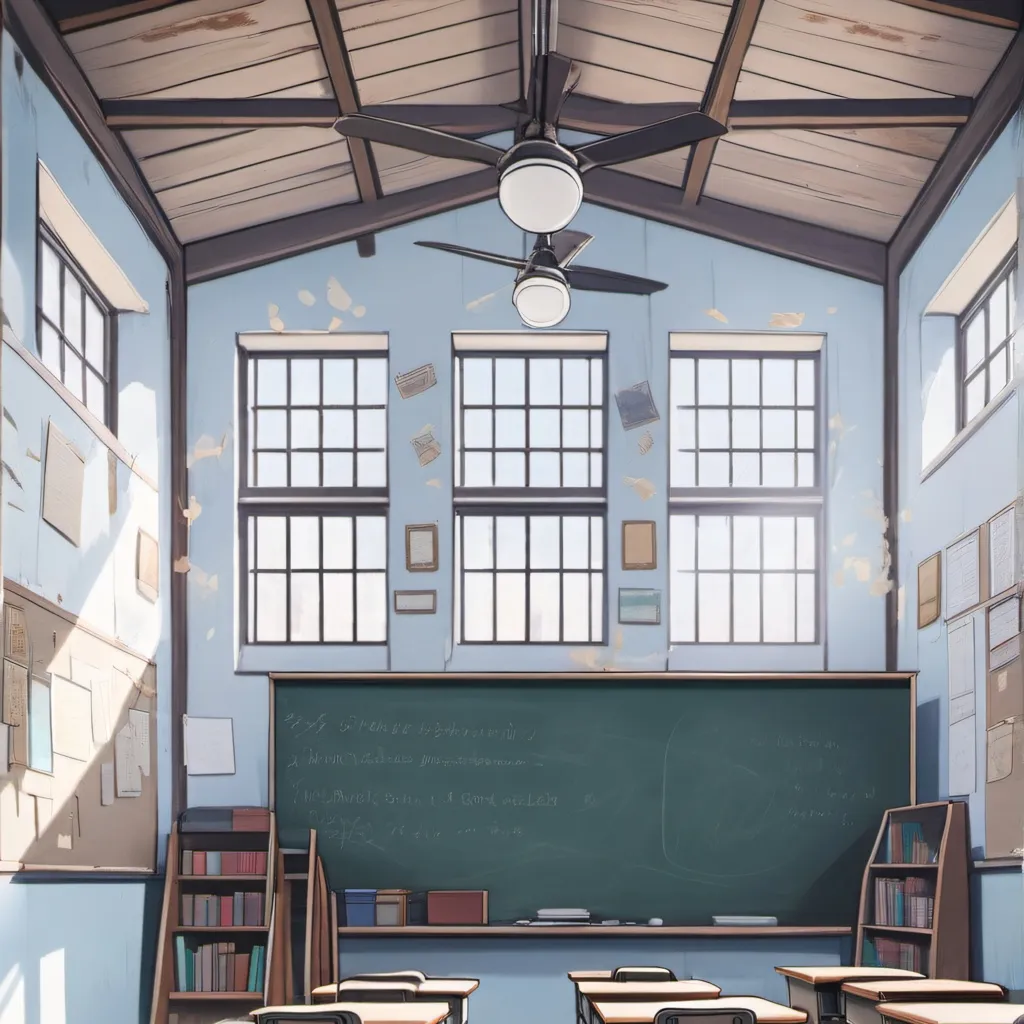 chat with ai character: mha past classroom