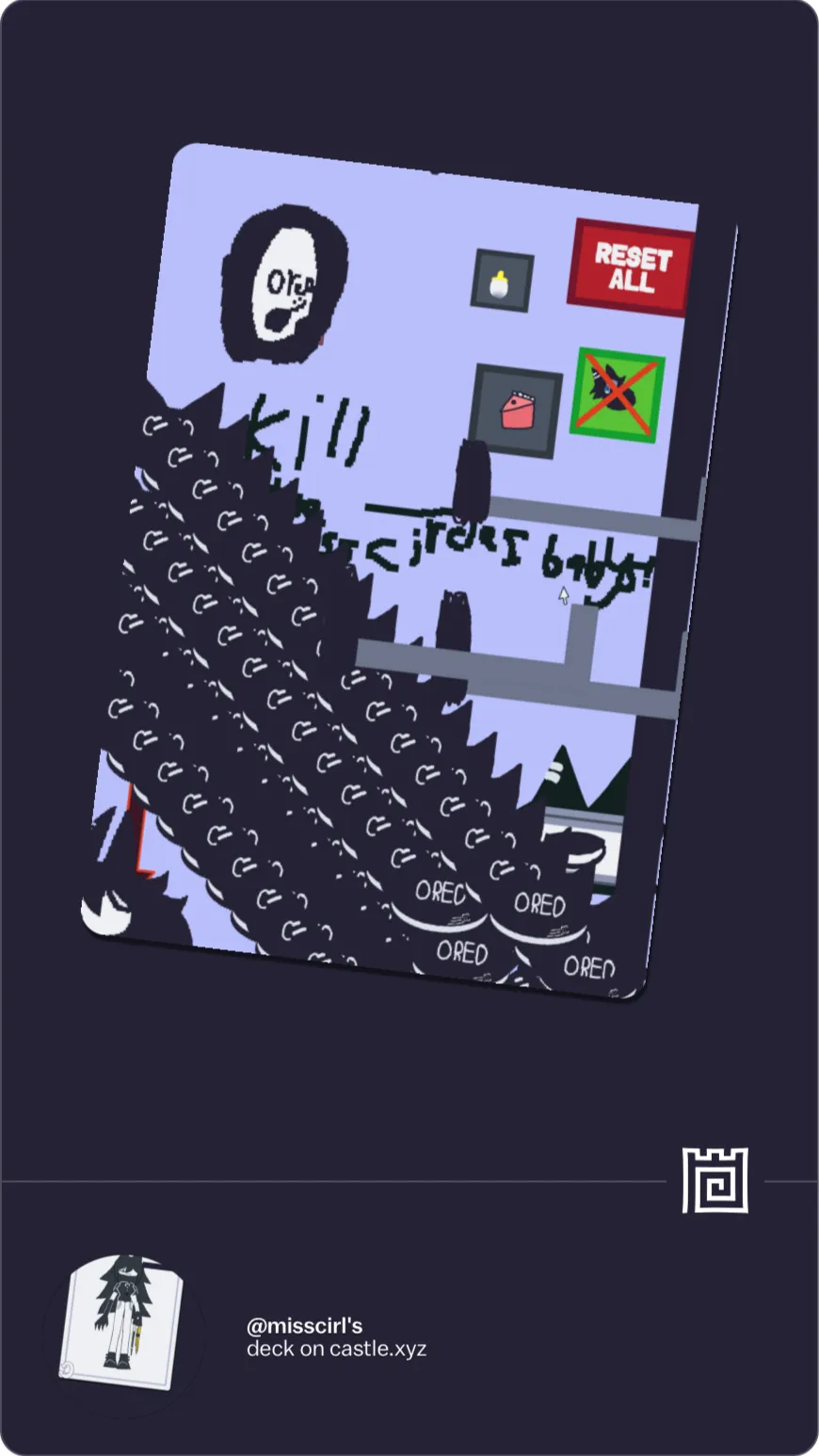 ai character: Hate fpe background