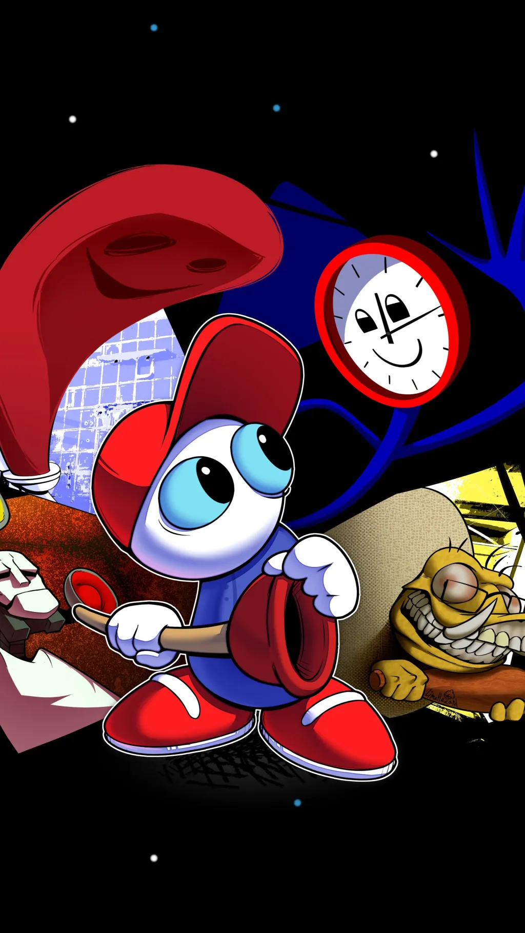 ai character: Endacopia  background