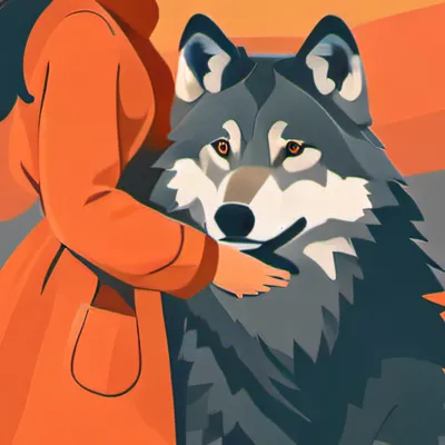 chat with ai character: THE WOLF TAMER.