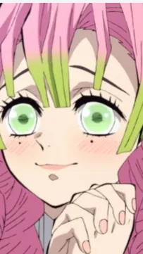 ai character: MITSURI K♡NROJI background