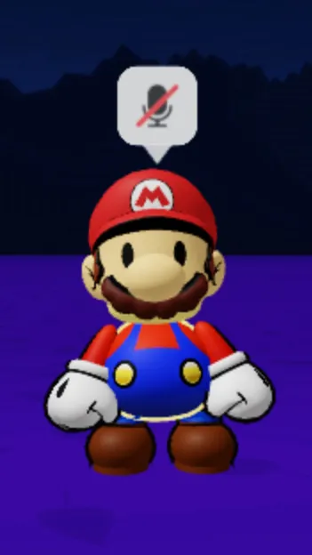 ai character: Mario background