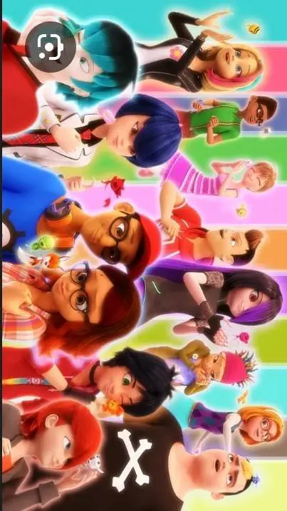 ai character: MIRACULOUS LADYBUG background
