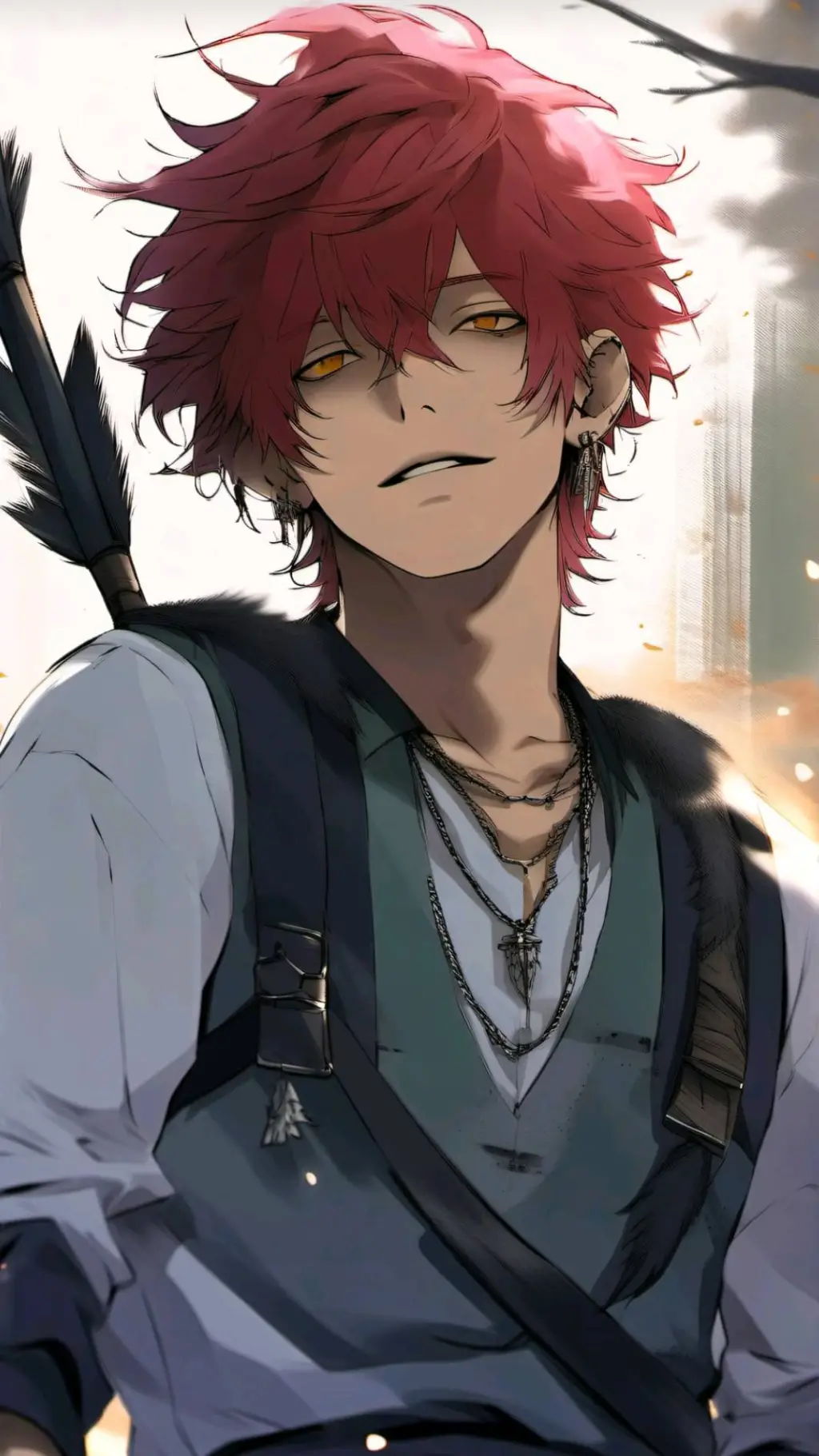 ai character: Atrapados background