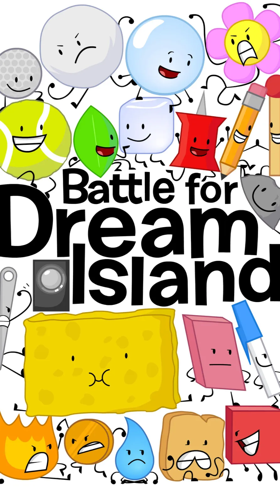 ai character: Bfdi  background