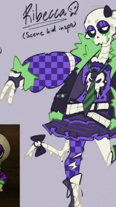 ai character: Ribecca background