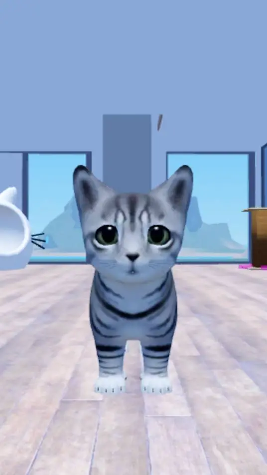 ai character: Luna the tiger background