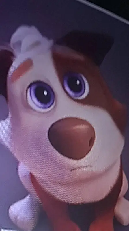ai character: dog background