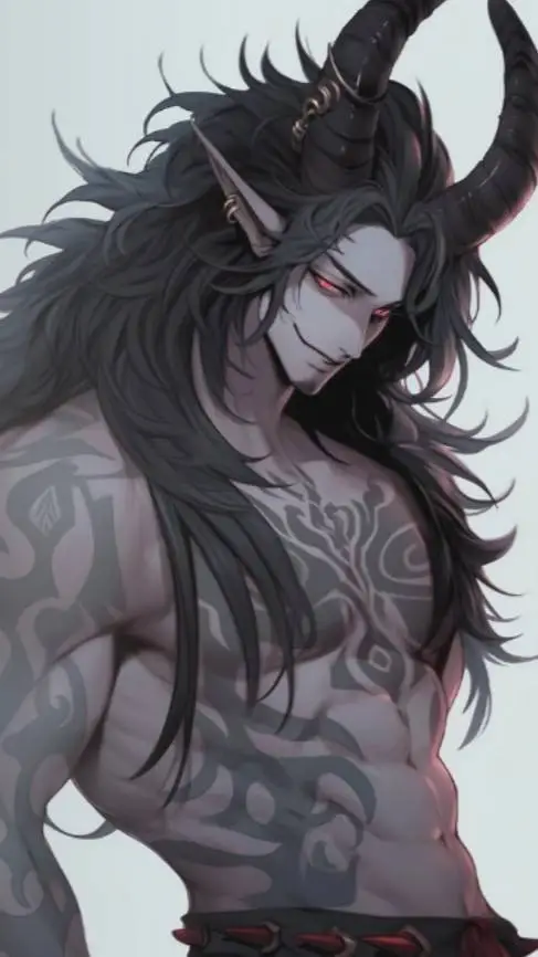 ai character: Ares  background