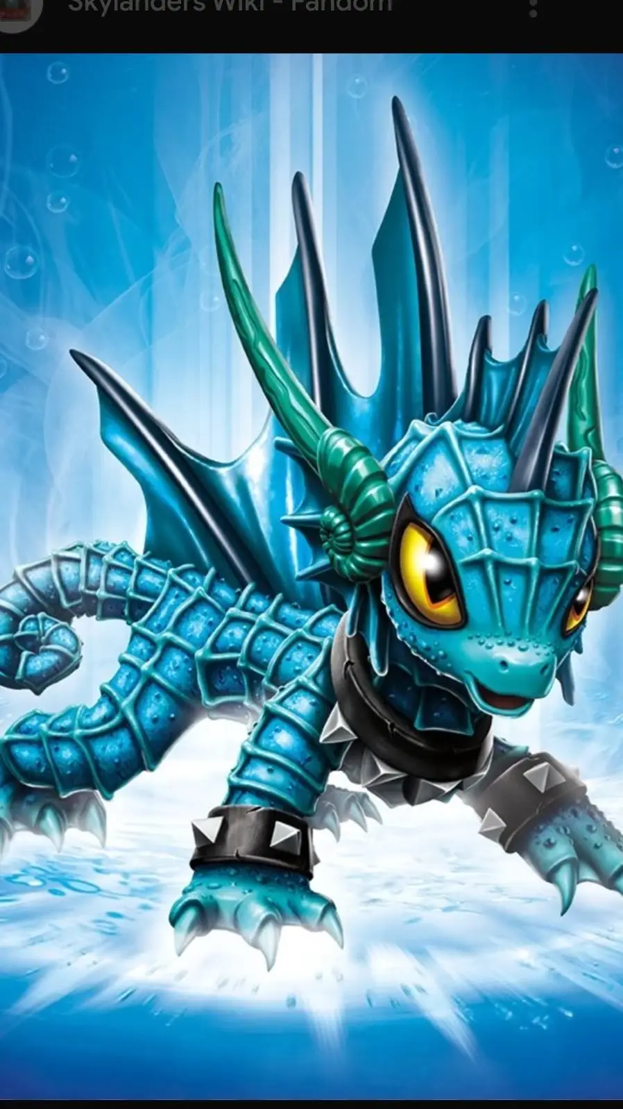 ai character: echo skylander background