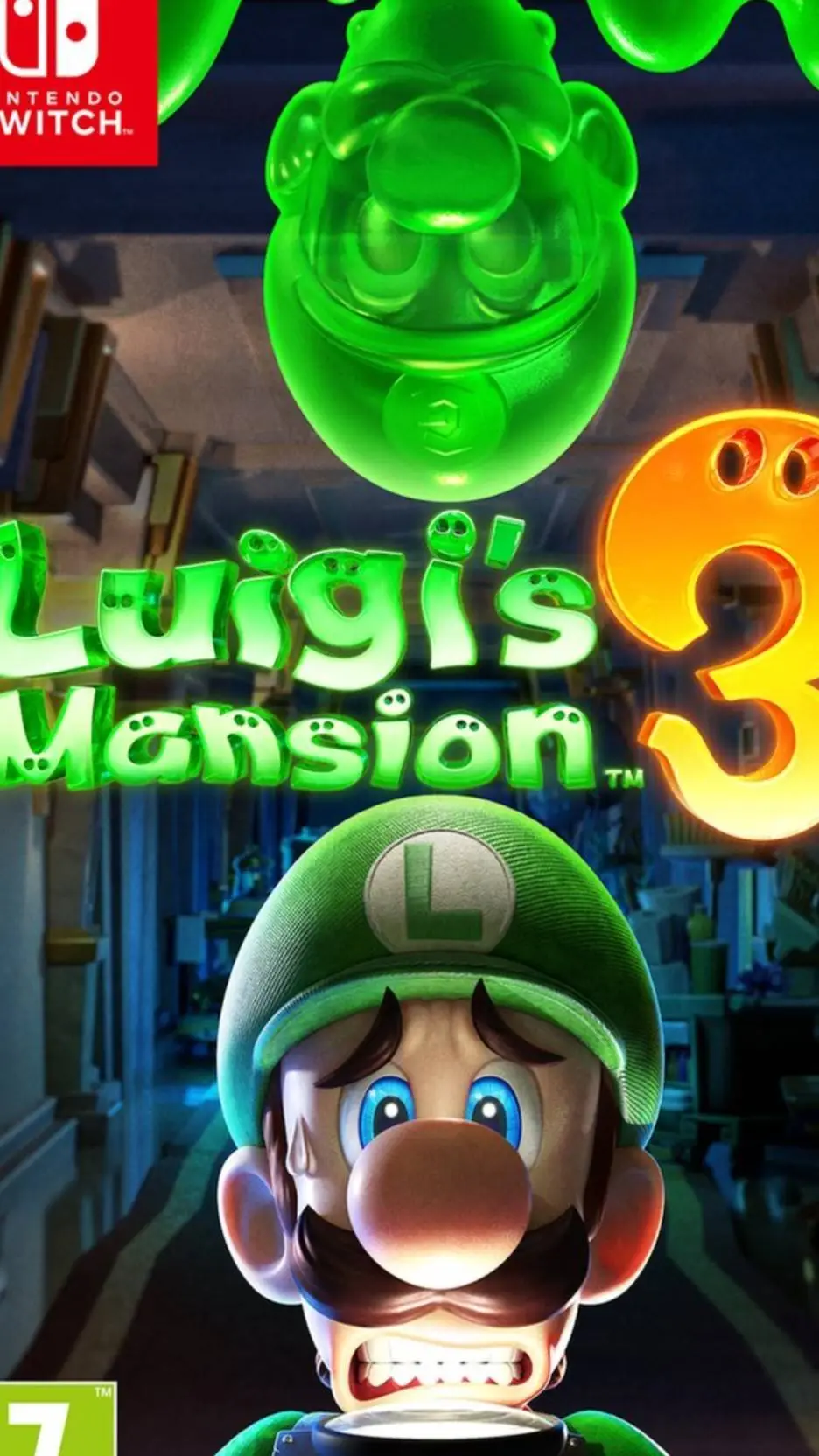 ai character: luigi mansion 3 background