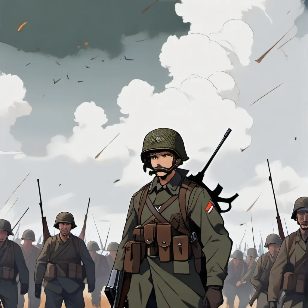 chat with ai character: world war