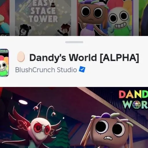 chat with ai character: Dandy's world 🌈