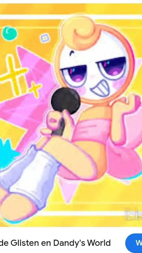 ai character: glisten  background