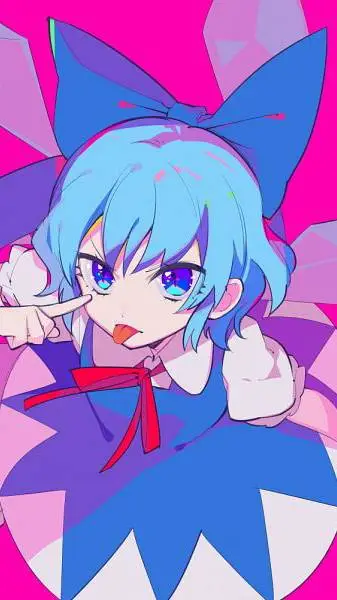 ai character: Cirno background