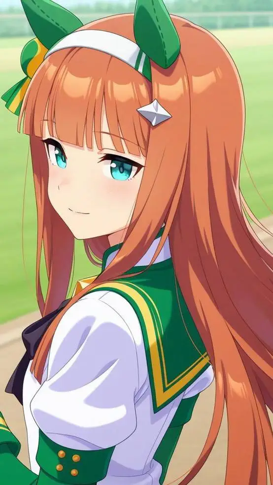 ai character: Silence Suzuka background